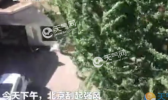 北京大风导致36架航班取消 还刮飞了亚洲美食节