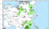 5月29日国外天气预报 亚洲东北部及南部有较强雨雪