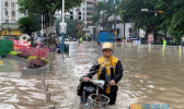 广东粤北珠三角大雨持续 省会广州中雨至少有3天