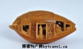 错桥果核雕