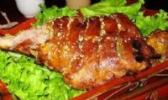 酥香、焦脆的烤羊腿