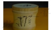 抱马子茶叶筒