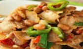 腊八豆炒五花肉