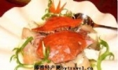 咸肉蒸白蟹
