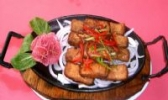 铁板毛豆腐