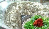 热蒸洋槐花麦饭