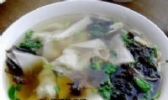 香菜馅儿馄饨