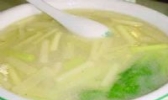 奶汤蒲菜