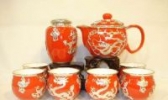 锡镶茶具