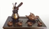 木鱼石茶具