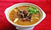 风干山羊肉火锅
