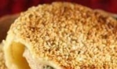 芝麻韭菜猪肉馅饼