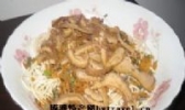 牛肚热干面
