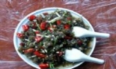 酸辣子炒沙萝菇