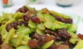 苦瓜炒腊肉