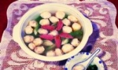 清汤滑鸡球