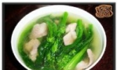 无渣姜片肉片鲜汤