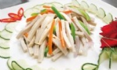 三丝炒鱼面
