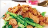 青菜炒家猪