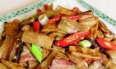 黄竹笋炒腊肉