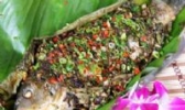 包烧鲜鱼