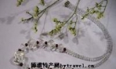 天然水晶项链