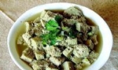 羊汤炖豆腐