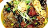 猪黑肉烩菜