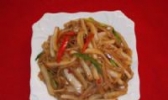 大肉白菜炒粉皮