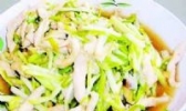 韭黄鸡丝