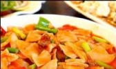 羊肉炒面片