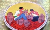彩色达甫鼓