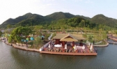宁波东钱湖上水帐篷营地