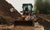 福建鹰潭暴雨多条乡村道路受损 目前已抢通6处塌方路段