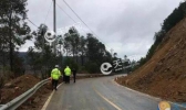 云南贡山县暴雨易发生滑坡 独龙江路段已交通管制