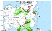 9月19日国外天气预报 北美南部有较强降水