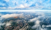 最美不过“水晶蓝”！广西南宁雨后现云海奇观