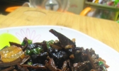 干煸茶树菇的做法