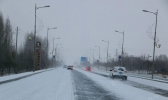 【新疆】哈密迎来立冬后的第一场雪