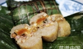 咸蛋猪肉绿豆粽的做法