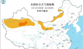 全国雾霾预报：新疆南疆盆地有沙尘暴