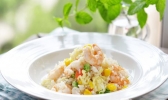 鲜虾炒饭的做法