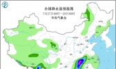 未来十天全国天气预报：7月下旬四川盆地和青藏高原多雨水