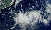 9号台风美莎克已加强为台风级 预计9月1日进入东海向华东靠近