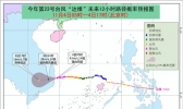 台风“达维”影响海南岛 南海西部有大到暴雨