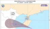 热带低压将于8月1日下午登陆或擦过海南岛南部一带沿海