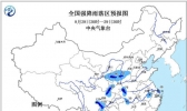 暴雨蓝色预警：广东广西等13省区有大雨或暴雨