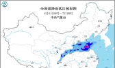 08月06日：未来三天全国天气预报
