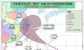 台风蓝色预警：＂泰利＂将于14日夜间至15日早晨登陆闽浙