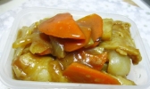 咖哩烩饼的做法